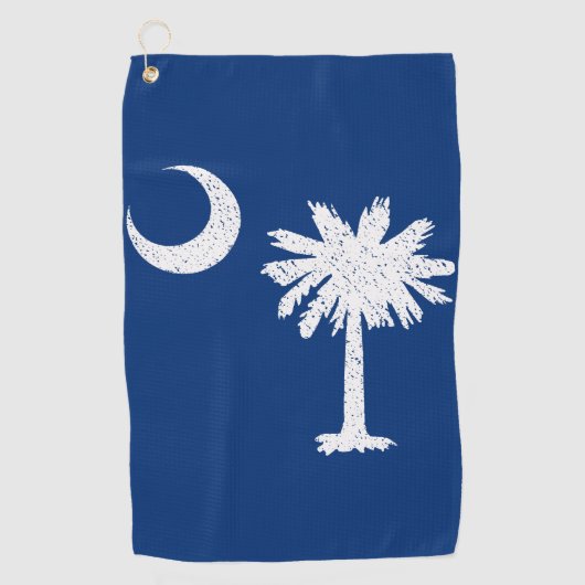 South Carolina Flag ゴルフタオル (正面)