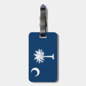 South Carolina Flag ラゲッジタグ (裏面縦)