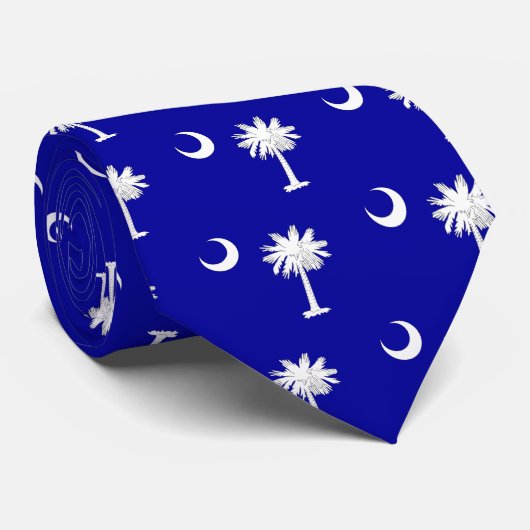 South_Carolina_FLAG_州_flag ネクタイ (ロール)