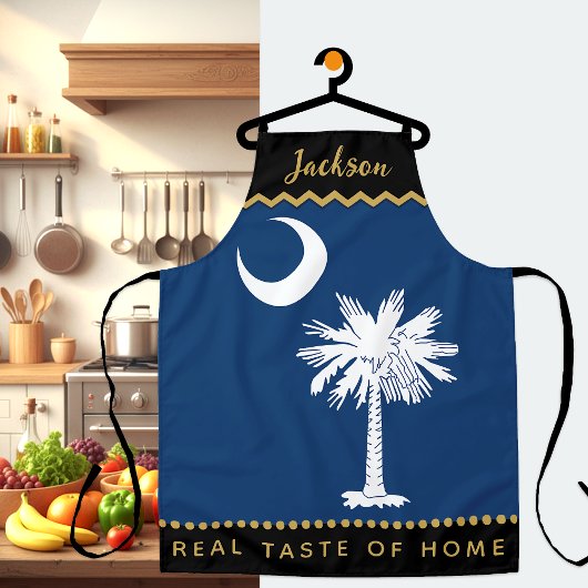 South Carolina Flag Chefs Apron, Carolina Apron エプロン