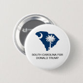 SOUTH CAROLINA for DONALD TRUMP 2020ボタン 缶バッジ (正面&裏面)