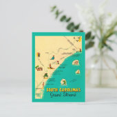 South Carolina Grand Strand Postcard ポストカード (スタンド正面)