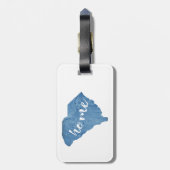 South Carolina Home Wood Grain ラゲッジタグ (裏面縦)