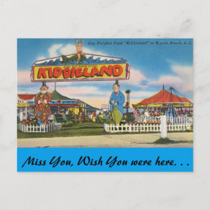 South Carolina, Kiddieland, Myrtle Beach ポストカード