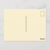 South Carolina Retro Orange Postcard ポストカード (裏面)