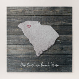 South Carolina Rustic State Puzzle ジグソーパズル