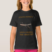 South Carolina Territory Insect The Mantid Tシャツ (正面)