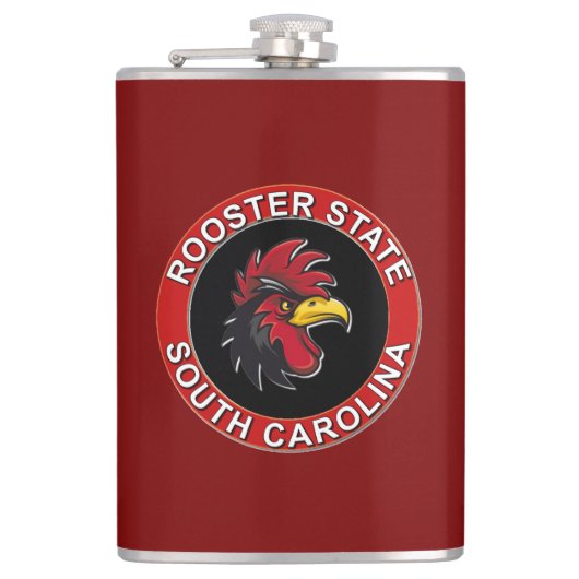 SOUTH CAROLINA THE ROOSTER STATE フラスク (正面)