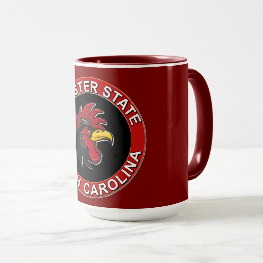 SOUTH CAROLINA THE ROOSTER STATE マグカップ (正面右)