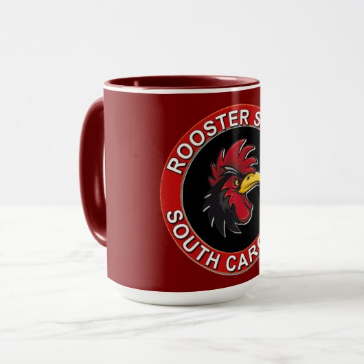 SOUTH CAROLINA THE ROOSTER STATE マグカップ (正面左)