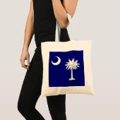 South Carolina's Flag Tote トートバッグ (正面(商品))