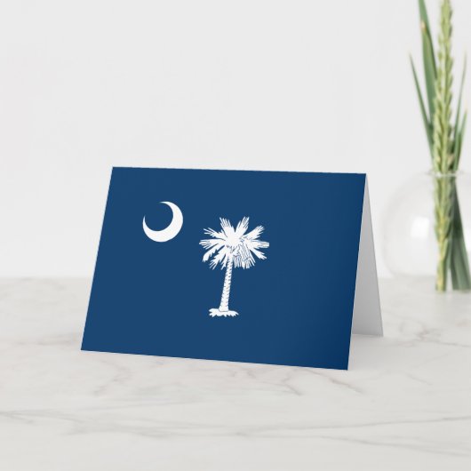 South Carolinian Flag, Flag of South Carolina カード (正面)