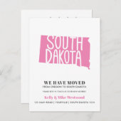 SOUTH DAKOTA新しい住所New Home Posを移動 ポストカード (正面/裏面)