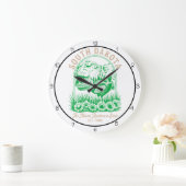 South Dakota Mount Rushmore State Pheasant  ラージ壁時計 (ホーム)