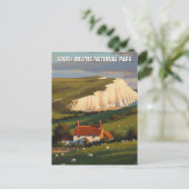 South Downs National Park England Travel ポストカード (スタンド正面)