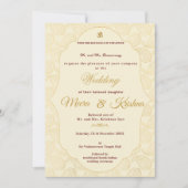 South Indian Wedding Invitation  招待状 (正面)