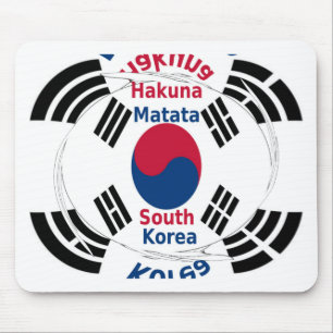 South Korea マウスパッド