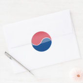 south_korea ラウンドシール (封筒)