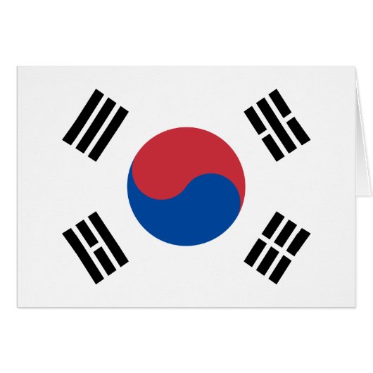 South Korea Flag (正面横)