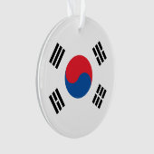South Korea Flag オーナメント (正面)