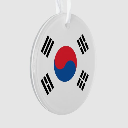 South Korea Flag オーナメント (正面)