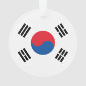 South Korea Flag オーナメント (裏面)