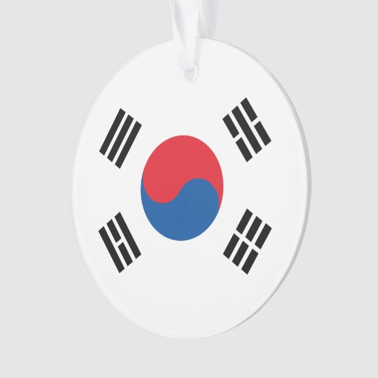 South Korea Flag オーナメント (正面)
