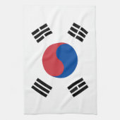 South Korea Flag キッチンタオル (縦)