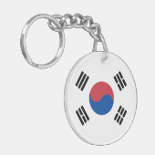 South Korea Flag キーホルダー (正面左)