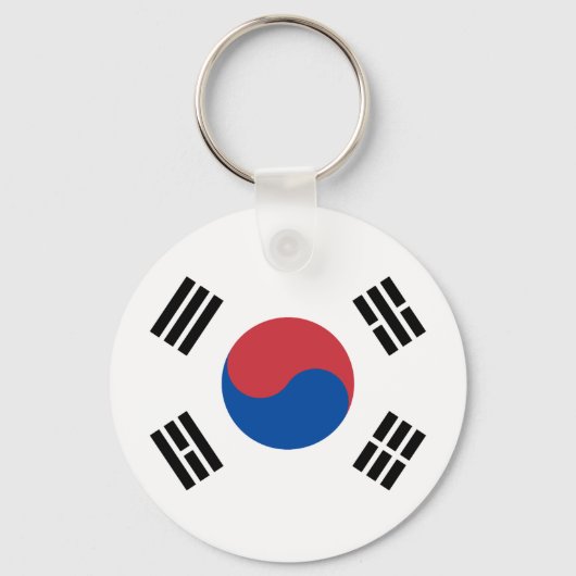 South Korea Flag キーホルダー (正面)