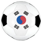 South Korea Flag サッカーボール (回転)