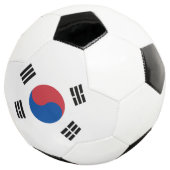 South Korea Flag サッカーボール (3/4)