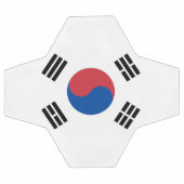 South Korea Flag サッカーボール (フラット)