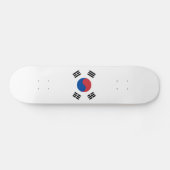 South Korea Flag スケートボード (横)