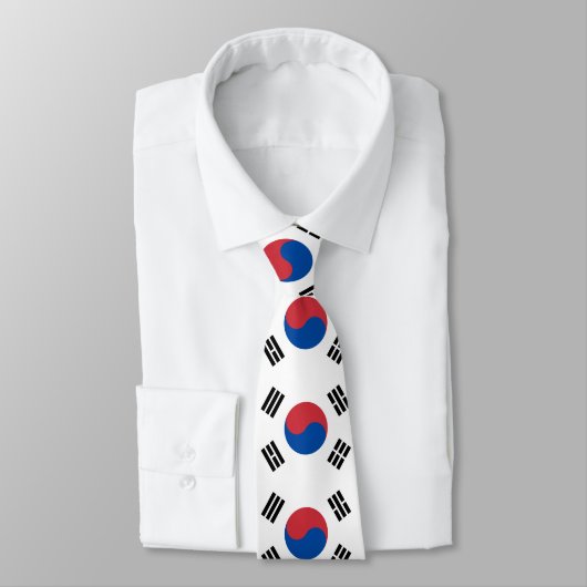 South Korea Flag ネクタイ (タイ)