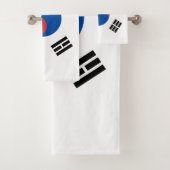 South Korea Flag バスタオルセット (インサイチュ)