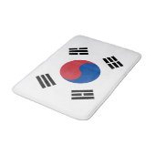 South Korea Flag バスマット (アングル)