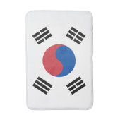 South Korea Flag バスマット (正面縦)