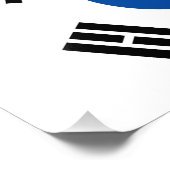 South Korea Flag フォトプリント (角)