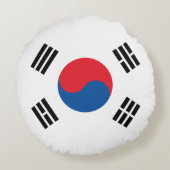 South Korea Flag ラウンドクッション (裏面)