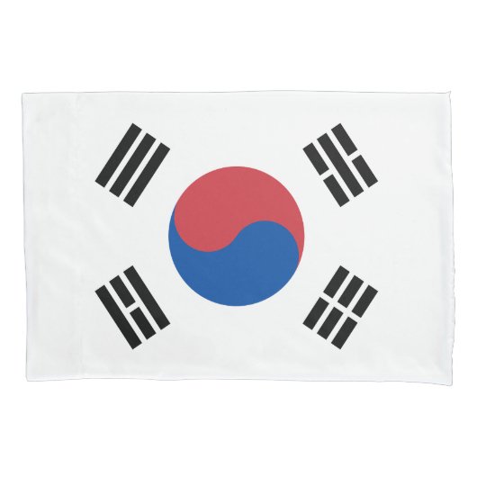 South Korea Flag 枕カバー (正面)