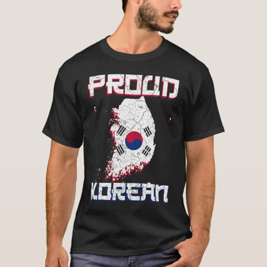South Korea Korean Proud Seoul Busan Incheon Daegu Tシャツ (正面)
