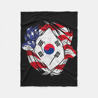 South Korea Love South Korea Pride Korean Patriot  フリースブランケット