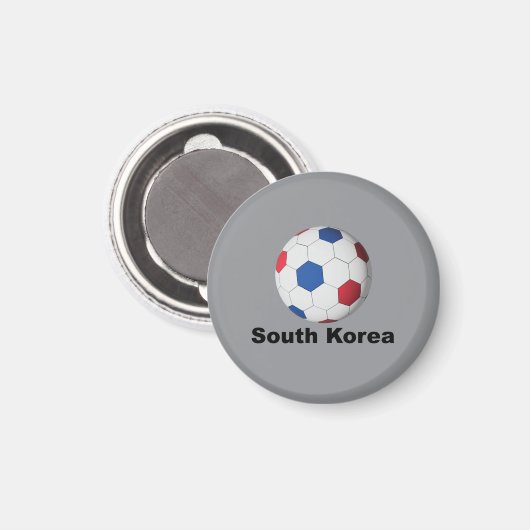 South Korea Soccer マグネット (正面/裏面)