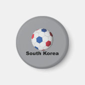 South Korea Soccer マグネット (正面)