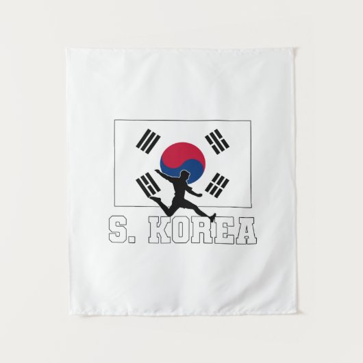 South Korea Soccer National Team タペストリー (正面)
