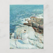 South Ledges, Frederick Childe HasssamによるAppledore ポストカード (正面)