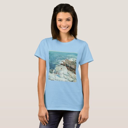 South Ledges, Frederick Childe HasssamによるAppledore Tシャツ (正面フル)