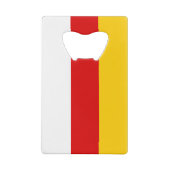 South Ossetia Flag クレジットカード栓抜き (裏面)