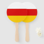 South Ossetia Flag ハンドファン (正面&裏面)